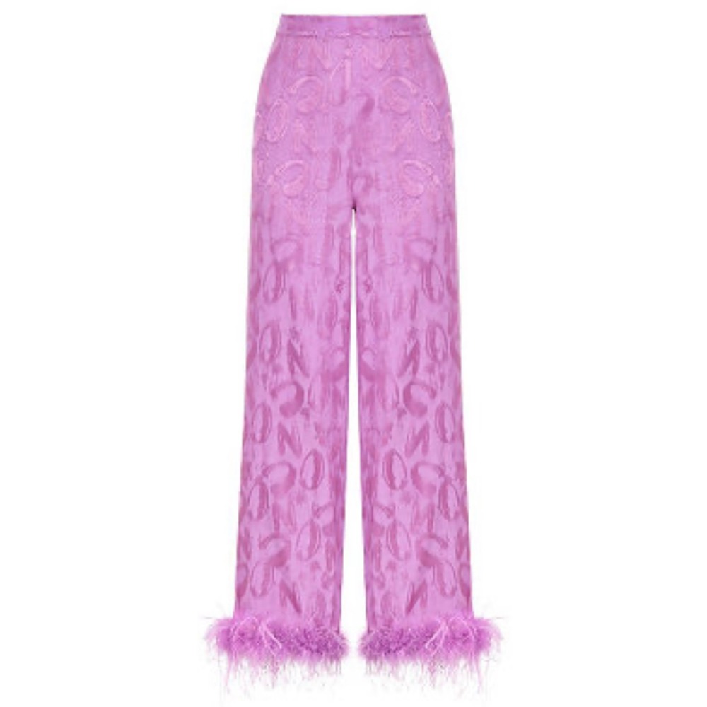 NWT Nocturne Feathered Pants in
Lilac‎ Sz XS $414